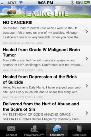 Healing Words Network LITE screenshot 2