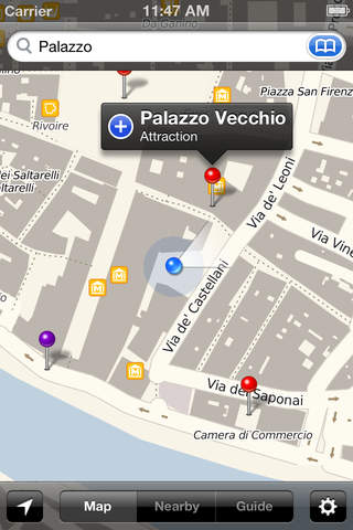 Smart Maps - Florence screenshot 2
