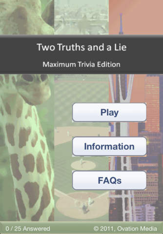 Trivia - Two Truths and a Lie Maximum screenshot 2