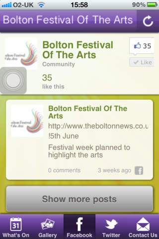 Bolton Festival Of The Arts screenshot 3