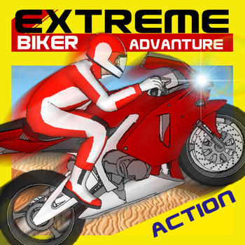 Extreme Biker FREE LOGO-APP點子