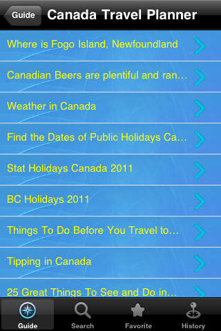Canada Travel. screenshot 2