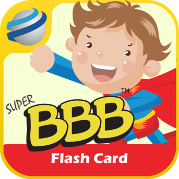 SuperBBB 七田式高速學習 Flash Card (Course 3) LOGO-APP點子