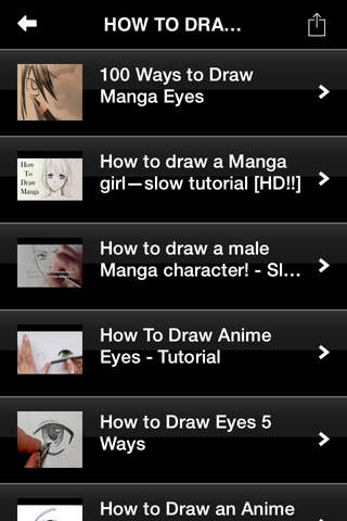 Learn How To Draw Anime Manga screenshot 2