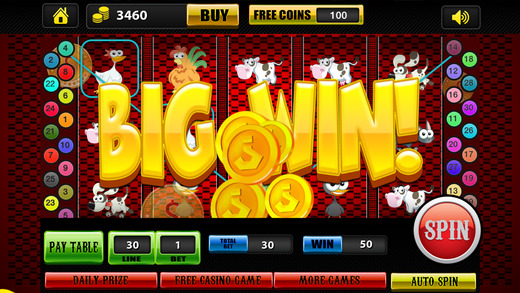 Slots of Gold Virtual Casino Slot Machine - Fun Pets Cats and Dogs Games Free