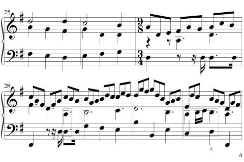 Jesu Joy Of Man's Desiring (intermediate), Bach screenshot 4