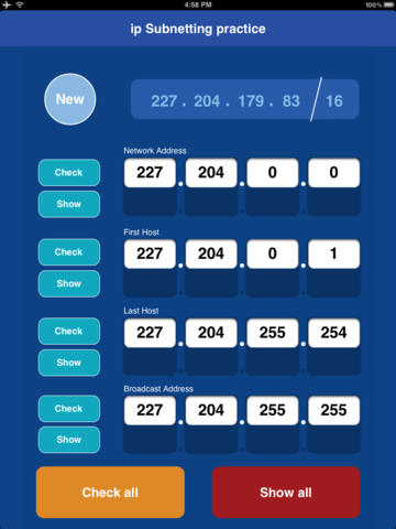 【免費教育App】ip Subnetting Practice-APP點子
