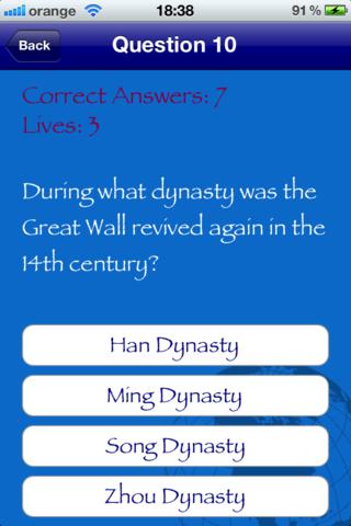 Quiz History screenshot 2