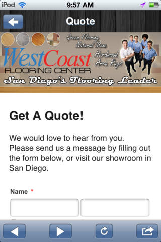 West Coast Flooring Center screenshot 4