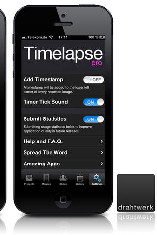 Timelapse Pro - Create Timelapse and Stopmotion Movies With your iPhone and iPod Touch screenshot 3