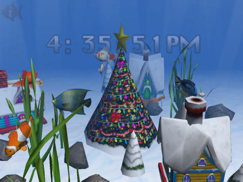 【免費娛樂App】3D Christmas Aquarium : my Fish Special Edition LITE-APP點子