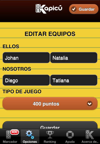 KAPICU Domino Game Score screenshot 2