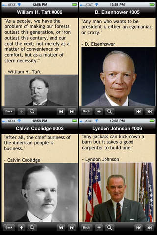 Famous Quotes of US Presidents screenshot 2
