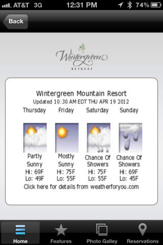 Wintergreen Retreat screenshot 2