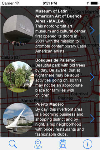 Offline Map Buenos Aires - Guide, Attractions and Transport screenshot 3