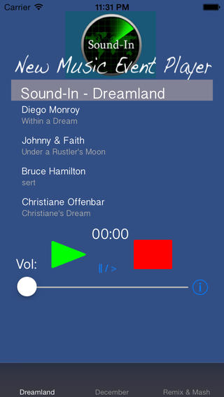 【免費音樂App】Sound-In New Music Event Player-APP點子