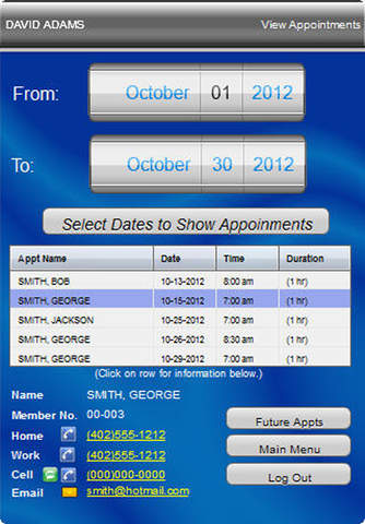 Club Systems PT Mobile screenshot 4