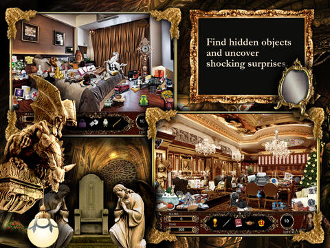 Atlantis' Hidden Treasure HD - hidden objects puzzle game screenshot 3