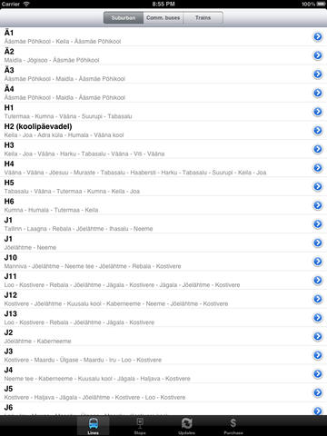 【免費旅遊App】Stops Harjumaa Lite - public transport information for Harjumaa, Estonia-APP點子