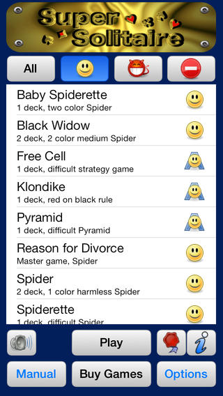 Spider Solitaire Games