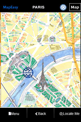 【免費旅遊App】MapEasy Paris-APP點子