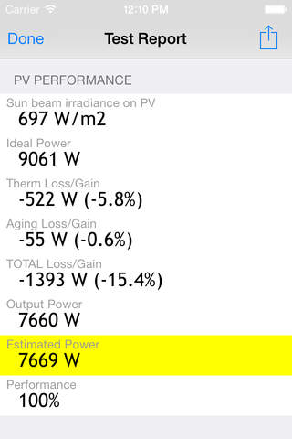 PV Test Pro screenshot 3