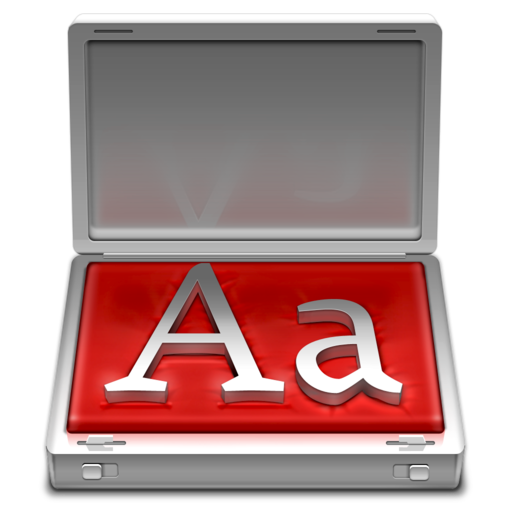 Fontcase mobile app icon
