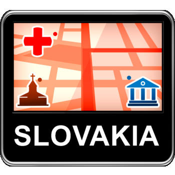 Slovakia Vector Map - Travel Monster LOGO-APP點子