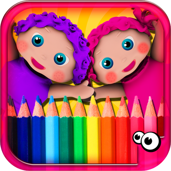 Preschool EduPaint-18 Free Amazing Early Learning Fun Educational Brain IQ Games and Quizzes for Toddlers & Kindergarten Kids to Teach Colors, Letters, Numbers, Shapes, Counting, Animals & More! Toddler and Preschooler Education Quiz Coloring Book App! LOGO-APP點子