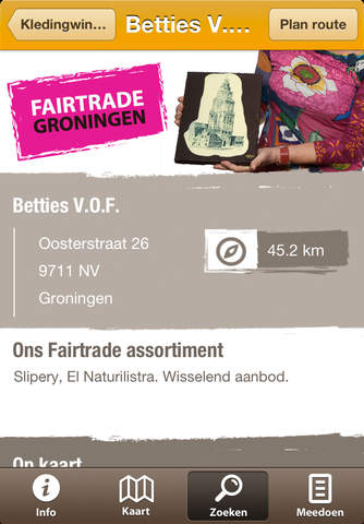 Fairtrade Groningen screenshot 4