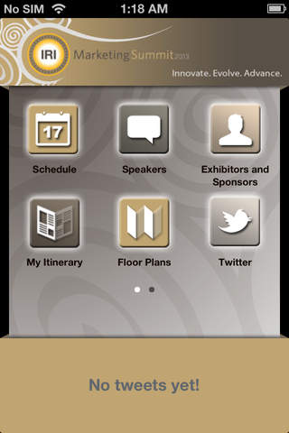 IRI Marketing Summit 2013 App screenshot 3