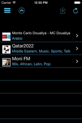 Qatari Radio LIve - Internet Stream Player screenshot 2