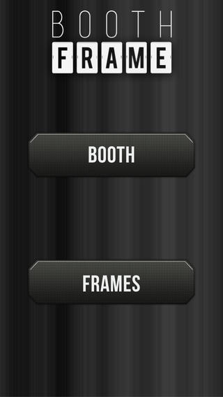 Booth Frame - for Facebook Instagram or Photo Library w Camera + Collage Editing Effects. Fun photo 