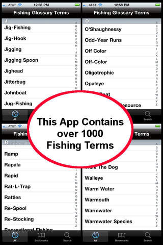 Fishing Glossary Terms screenshot 4