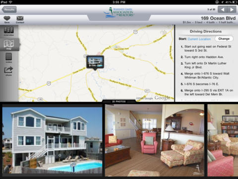 Search SouthEast NC RealEstate for iPad screenshot 3