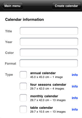 Photo-Calendar screenshot 2
