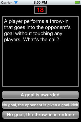 Make the Call - Soccer screenshot 2