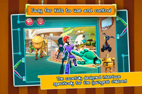 Kids puzzle: Robiki - entertaining and educational game for toddlers and kids screenshot 2