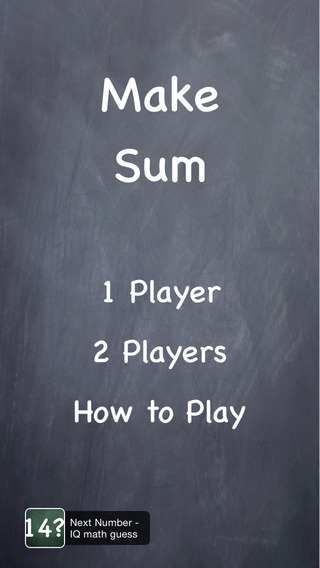 【免費遊戲App】Make Sum - Funny Calculating Math Game-APP點子