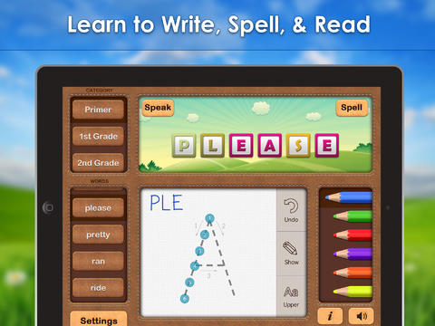 Academics Board Tracer - Dolch Sight Words HD Pro screenshot 4