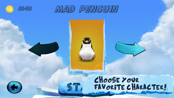 【免費遊戲App】Mad Penguin Run - Beware the Arctic Beasts-APP點子