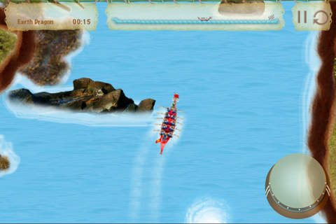 Dragon Boat Racing Lite screenshot 4