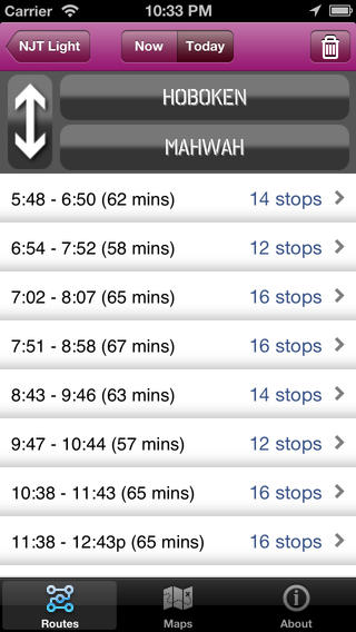 【免費交通運輸App】NJT Light - NJ Transit Rail Schedules-APP點子