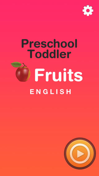 Fruits Preschool Toddler Lite