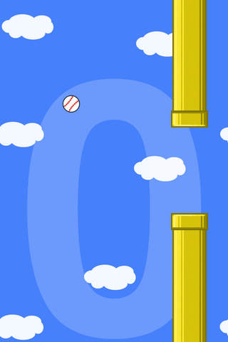 Bouncing Ball Adventure Fly Through Pipes screenshot 2