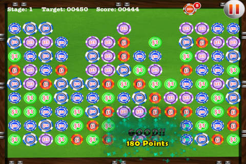Casino Chip Jackpot Challenge PAID - A Poker Chip Matching Puzzle screenshot 4