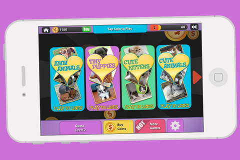 Slots of Joy PRO - Adorable Babies, Silly Puppies & Funny Cats Slot Machine Games screenshot 3