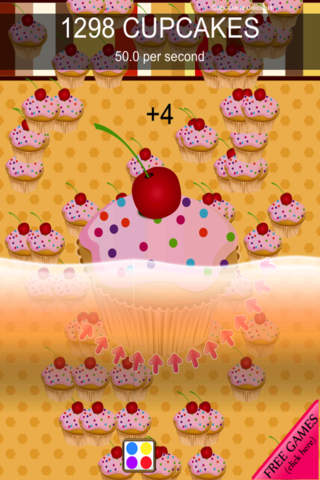 Cupcake Click Maker XD - An Awesome Treat Tapping Blast screenshot 3