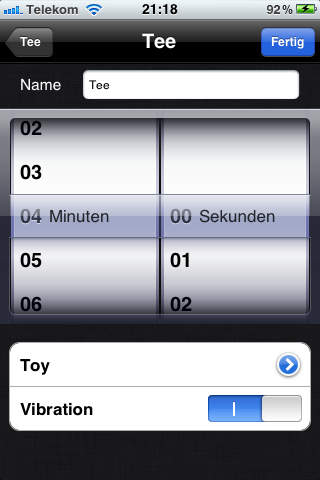Eieruhr screenshot 3