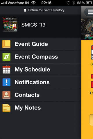 ISMICS '13 screenshot 3